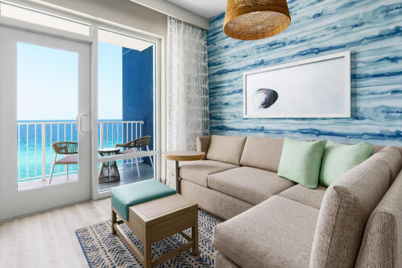 Hyatt Place Panama City Beach - Beachfront Exterior photo A living room at the Hilton Orlando Lake Buena Vista