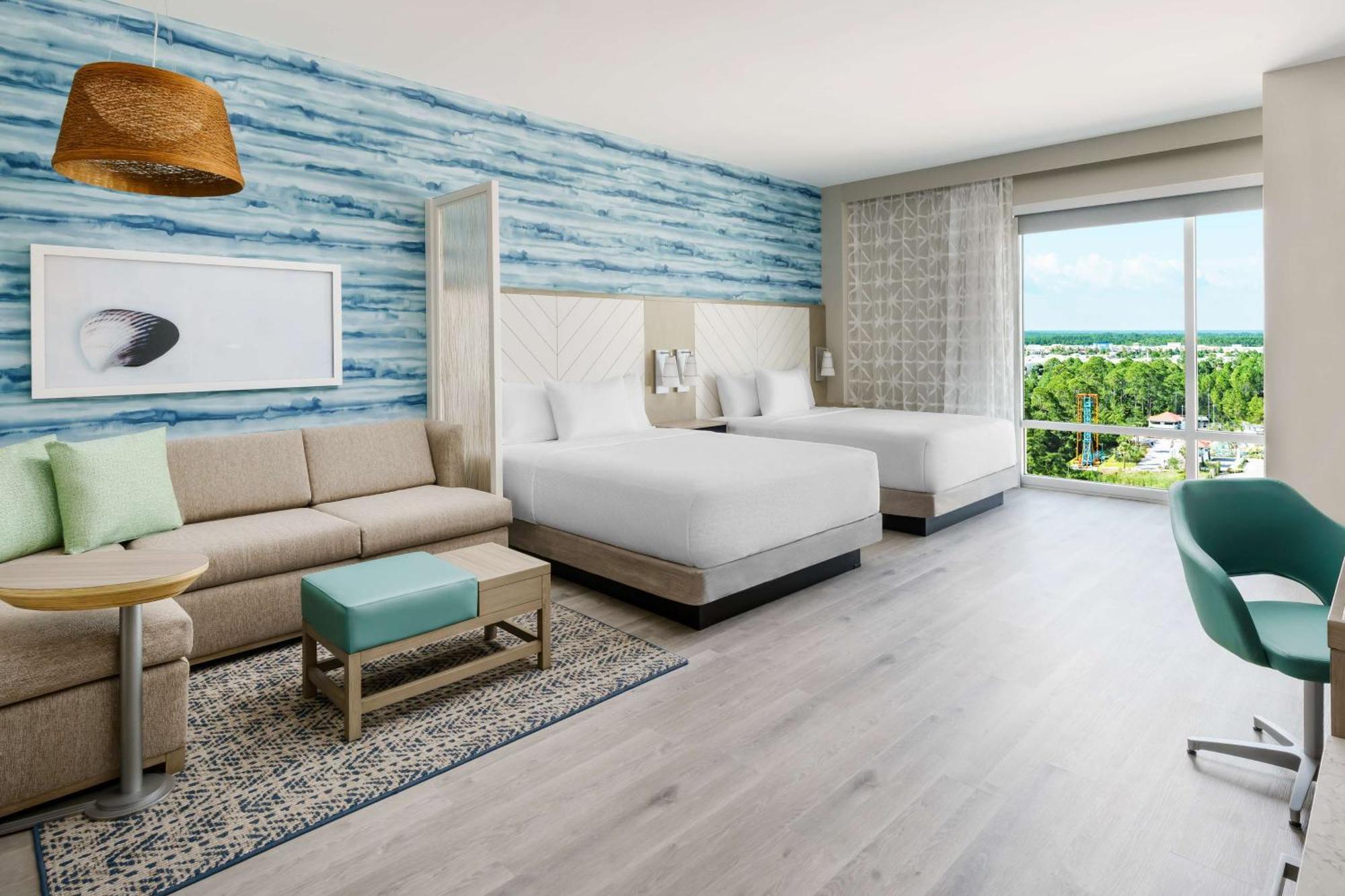 Hyatt Place Panama City Beach - Beachfront Exterior photo A guest room at the Hilton Orlando Lake Buena Vista