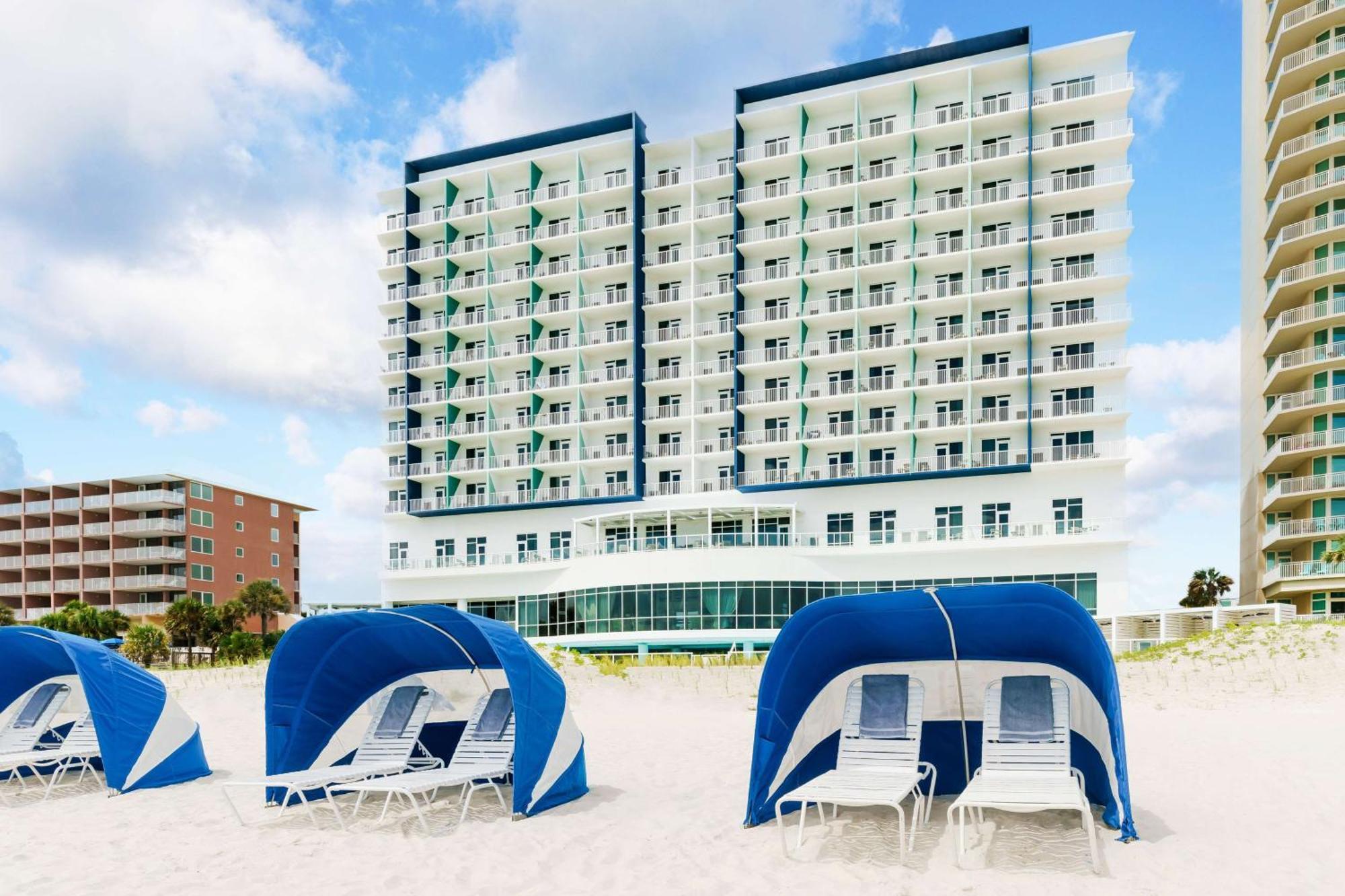 Hyatt Place Panama City Beach - Beachfront Exterior photo The hotel in 2016