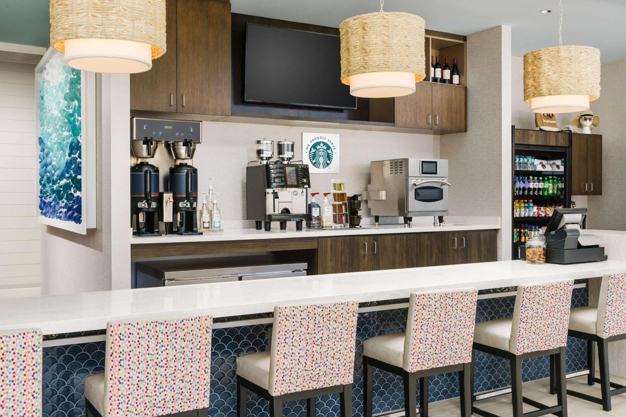 Hyatt Place Panama City Beach - Beachfront Exterior photo Starbucks at the airport