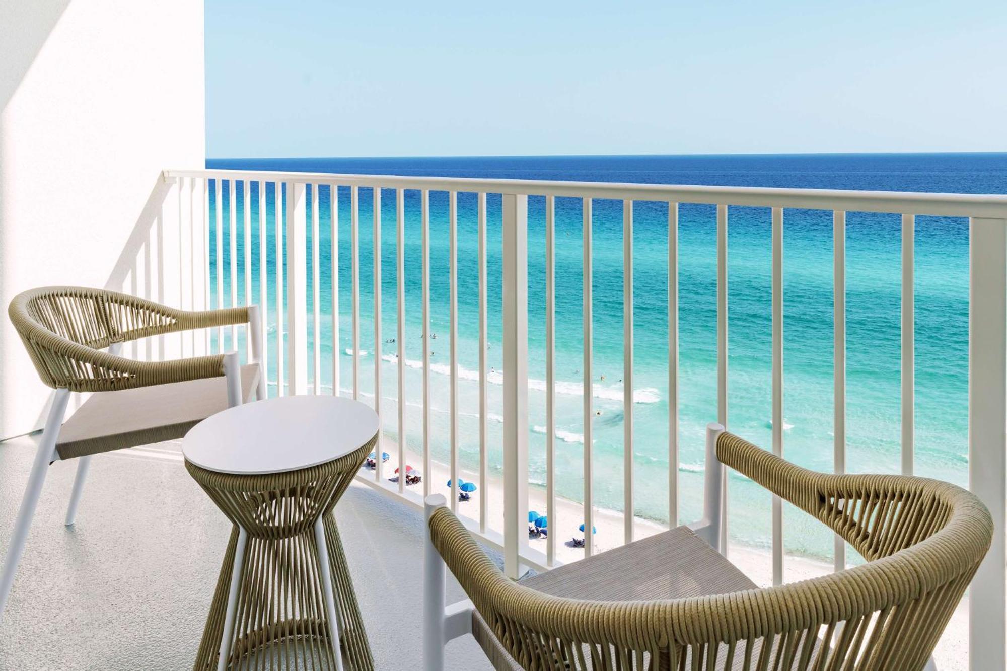 Hyatt Place Panama City Beach - Beachfront Exterior photo Balcony view