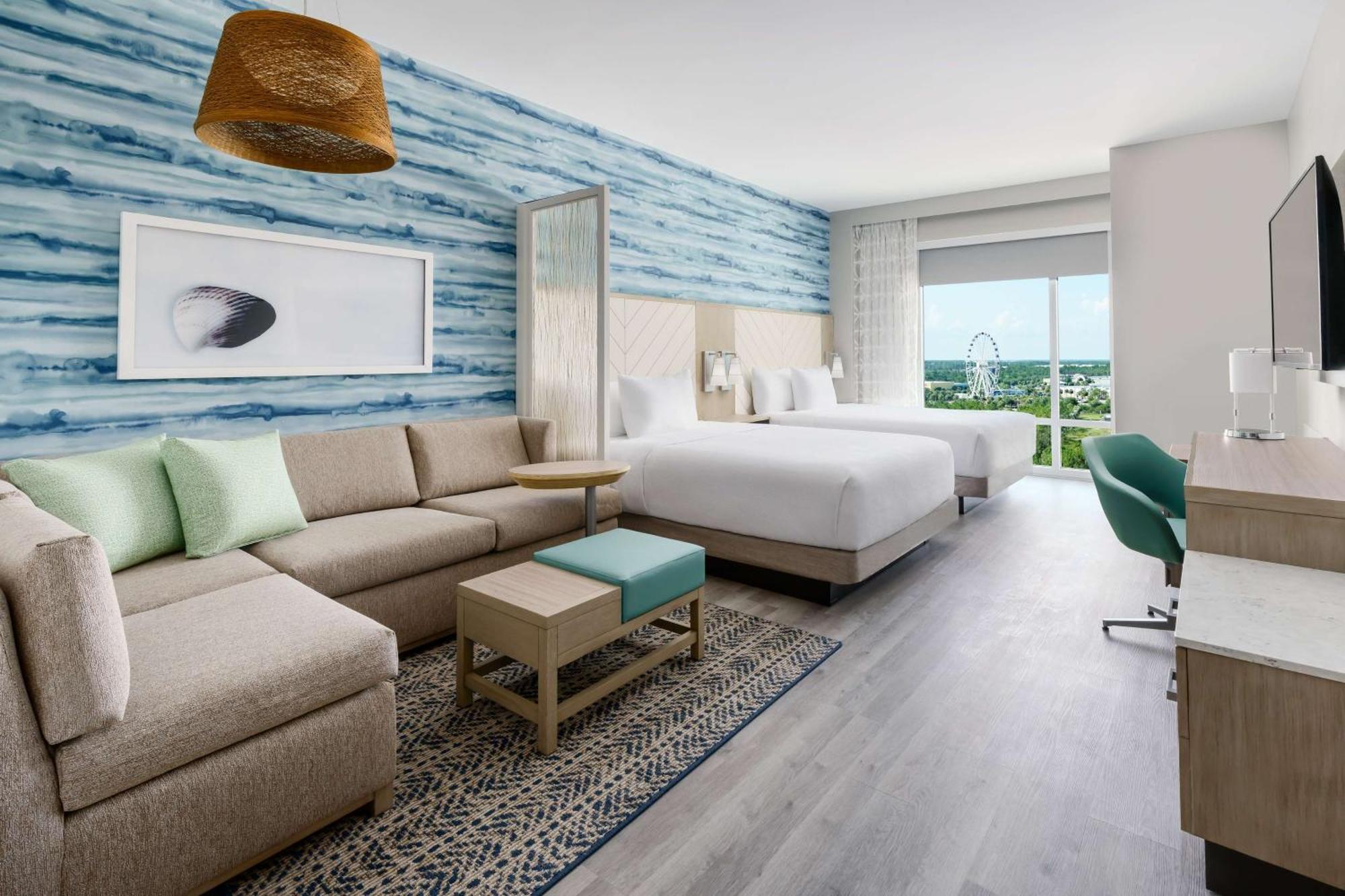 Hyatt Place Panama City Beach - Beachfront Exterior photo A room at the Hilton Orlando Lake Buena Vista